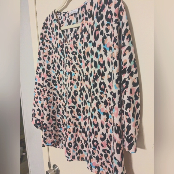 Emily Wonder Leopard Print Blouse - Picture 1 of 3